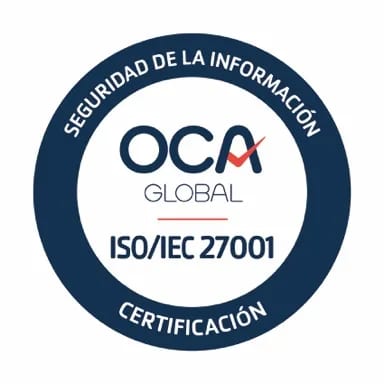 OCA ISO 27001 certification