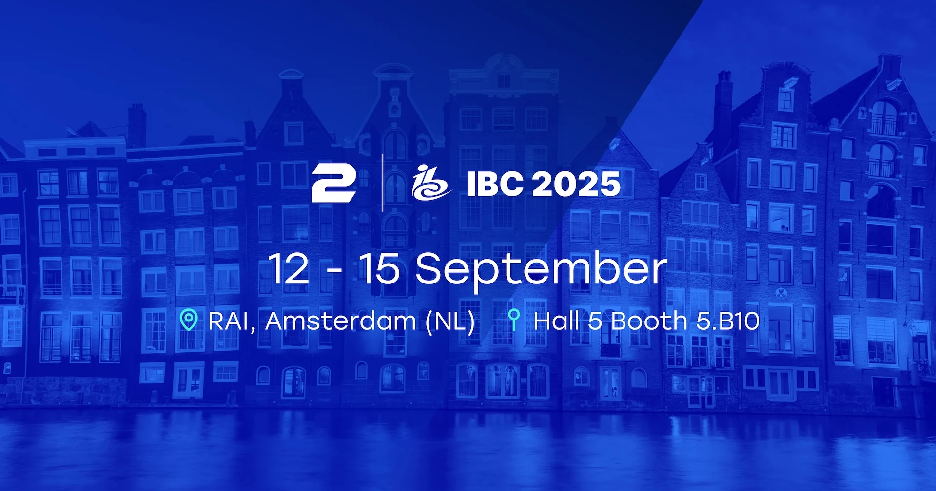 Meet our team at IBC 2025 - 2Coders Studio